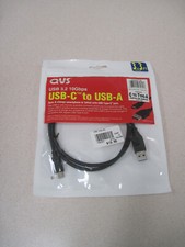 QVS High speed USB-C To USB Type-A Cable Usb3.2, 10Gbps picture