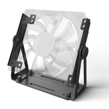 Computer Fan Stand - 120mm 140mm PC Fan Desk Stand, Heavy Duty Metal Adjustab... picture