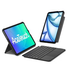 Ultralight iPad Case with Keyboard for 11th/10th Gen - Slim, Protective, 450g picture