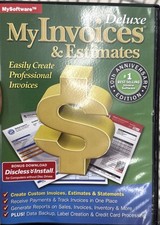 My Invoices & Estimates Deluxe Windows 7/8/XP picture
