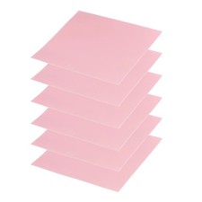 6 Pcs Thermal Pads 100x100x0.5mm for CPU GPU M.2 SSD NVMe Pink picture