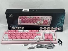 Aula S99 Tri Mode Gaming Keyboard - Pink picture