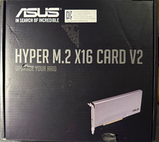 ASUS Hyper M.2 X16 Card V2 PCIe 3.0 x16 4x M.2 NVMe RAID MPN picture