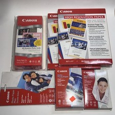 Lot Canon Photo Printing Paper - Canon 8 1/2