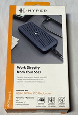 HyperDrive Next USB4 NVMe SSD Enclosure 40GbpsHD5001GL Open Box Unused picture