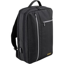Ruggard 17 Inch Slim Laptop Backpack with USB Port and Trolley Strap Black picture