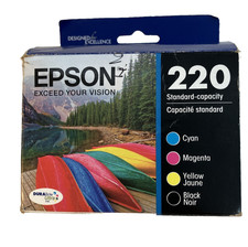 Epson DURABrite Ultra 220 Ink Cartridges - Black/Cyan/Magenta/Yellow, 4 Pack picture