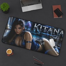 Kitana Mouse Pad, Anime Gaming Desk Mat, XXL Keyboard Pad, Gamer Gift picture