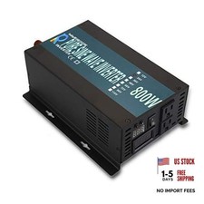 120V Pure Sine Wave Power Inverter DC to AC System Car Inverter 800W 12V picture