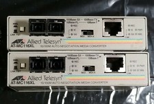 Allied Telesis Media Converter AT-MC116XL -Pulled from working Govt building picture