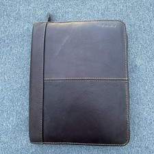 Solo Executive Zip Around Padfolio Tablet Organizer Portfolio Dark Brown 10