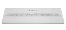 NEW Apple Magic Keyboard with Numeric Keypad Silver MXCJ3LL/A Model A1843 SEALED picture