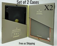 SaharaCase iPad Pro 12.9 Case & Screen Protector Kit Black Folio Cover Set of 2 picture