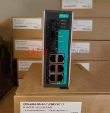 ONE MOXA EDS-408A-SS-SC-T Ethernet switch picture