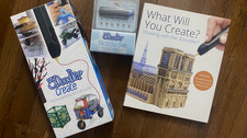3D Kit - 3Doodler Create Pen w/50 Plastic Refills, Nozzle Set, Create Book - NEW picture