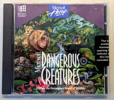 Vintage Microsoft Home Dangerous Creatures PC CD ROM 1994 picture
