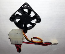 Evercool FAN4ATOM_2LP 40x40x10mm ATOM CPU Ball Bearing Fan w 3PIN + Molex Power picture