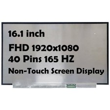 16.1 Inch N161HMA-GA1 Laptop Lcd Screen Display 1920x1080 FHD 165Hz eDP 40-Pins picture