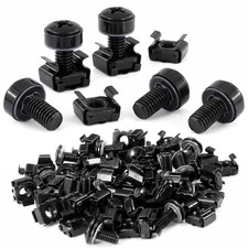 60 Pack M6 X 20 Mm Server Rack Screws Computer Rack Mount Screws Cage Nuts and S picture