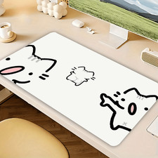 1 Woyak Cat Desk Mat, Suitable for PC/Laptop - Cute  Character Gaming Office K picture