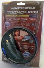 NEW Monster Cable 700HD 4M High Speed 10.2Gbps HDMI Digital Video 13' 3D HDTV tv picture