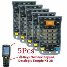5Packs 38-Keys Numeric Keypad Replacement for Datalogic Skorpio X3 2D Scanner picture