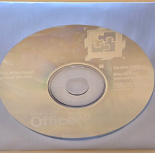 Microsoft Office XP Version 2002 Step By Step Training Disc Only No Product Key picture