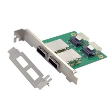 chenyang Mini SAS 2 SFF-8088 to 2 SFF-8087 HD Data Server Converter Adapter w... picture