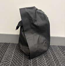 Côte&Ciel Black ISAR Backpack, Waterproof Canvas and Leather  Laptop Sleep picture