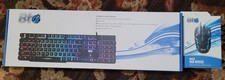 BTO RGB Gaming Keyboard + M650 Wired RGB Mouse USB Backlit PC Combo picture