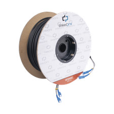Linkedpro EF-100-SC Cable Fiber Optic Single mode SC-SC Duplex Connectors 328 ft picture