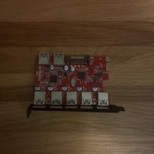 Inateck KTU3FR-502U 7Port USB 3.0 5Gbps PCI Express Expansion Adapter Card SATA picture