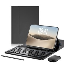 4-in-1 Mini Wireless Keyboard & Mouse Combo for iPhone Duo - Bluetooth, Portable picture