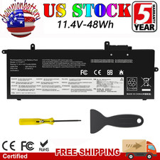 01AV470 01AV471 L17C6P71 L17M6P71 Battery for Lenovo ThinkPad X280 A285 48Wh picture