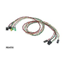 Replacement Power Reset LED Wire Kit for PC ATX Case Front Bezel picture