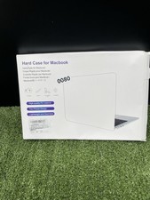BlueSwan Hard Case MacBook Air 13.6 Inch A2681 Frosted Clear New Open Box picture