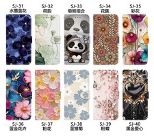 Panda Flower Butterfly Wallet Phone Case for iPhone 11 Pro Max XR Xs Max 6 7 8 picture