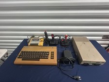 Commodore 64 1541 Floppy Disk Drive HUGE LOT OF GAMES, P/S JOYSTICKS AND MORE picture