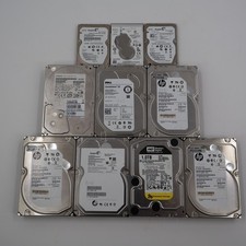 Mixed Hard Drive Lot 10 Units HP Seagate WD Hitachi Dell 500GB-2TB Untested picture