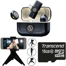 Hollyland LARK M2 Wireless Lavalier Microphone System with USB-C Video Bundle picture