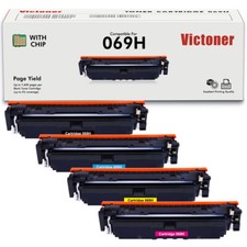 069H 069 Toner Cartridge 4-Pack Compatible with Canon imageCLASS MF753Cdw MF751 picture
