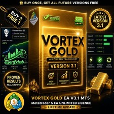 v3.1 Vortex Gold EA Metatrader MT5 Gold Bot Trading Robot MQL5 Expert Advisor picture