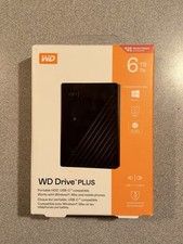 WD Drive PLUS 6TB External Portable Hard Drive - Brand New picture