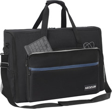 27-32 Inch Monitor Bag, Dual Monitor Carrying Case(Up to 2), Padded Monitor Trav picture