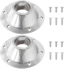2PCS RV Table Base Mount, Aluminum Camper Pedestal Flange Leg...  picture
