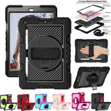 For iPad 5/6/7/8/9/10/11th Mini Air Pro 11 Shockproof Rugged Stand Case Cover picture