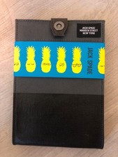 JACK SPADE WARREN STREET NEW YORK DIPPED NOOK COVER BLACK NEW WITH TAG picture
