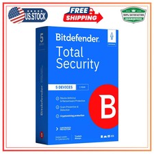 Bitdefender Total Security 2026 5 Devices 1 Year Subscription PC Mac Activation picture