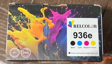 Relcolor 936e XL Ink Cartridge 4-Pack for HP OfficeJet Pro picture