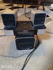iHome iH51 2.1 Micro System with Dual Alarm Clock Radio for iPod (Silver)  picture